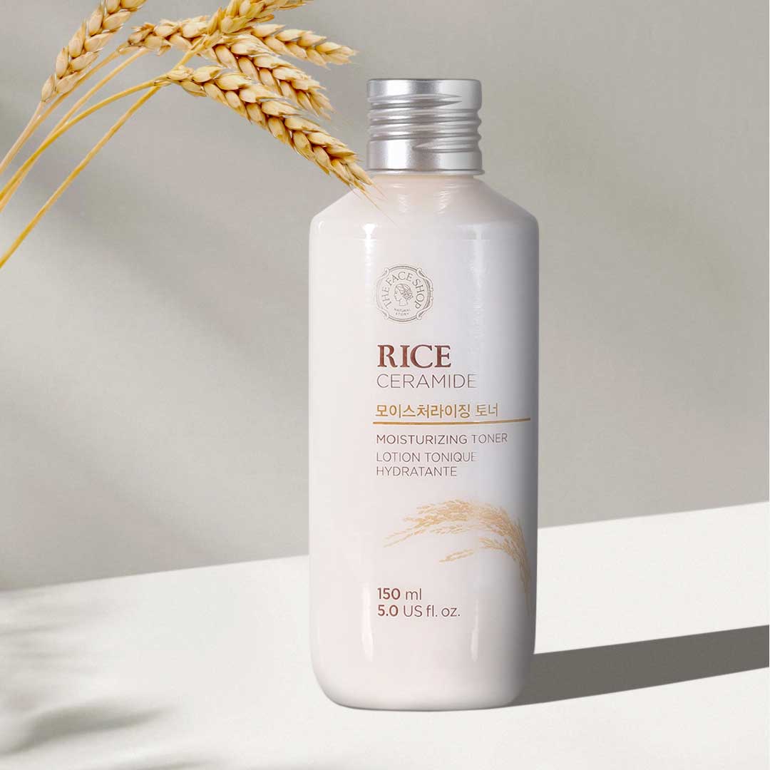 The Face Shop - Rice & Ceramide Moisturizing Toner 150Ml